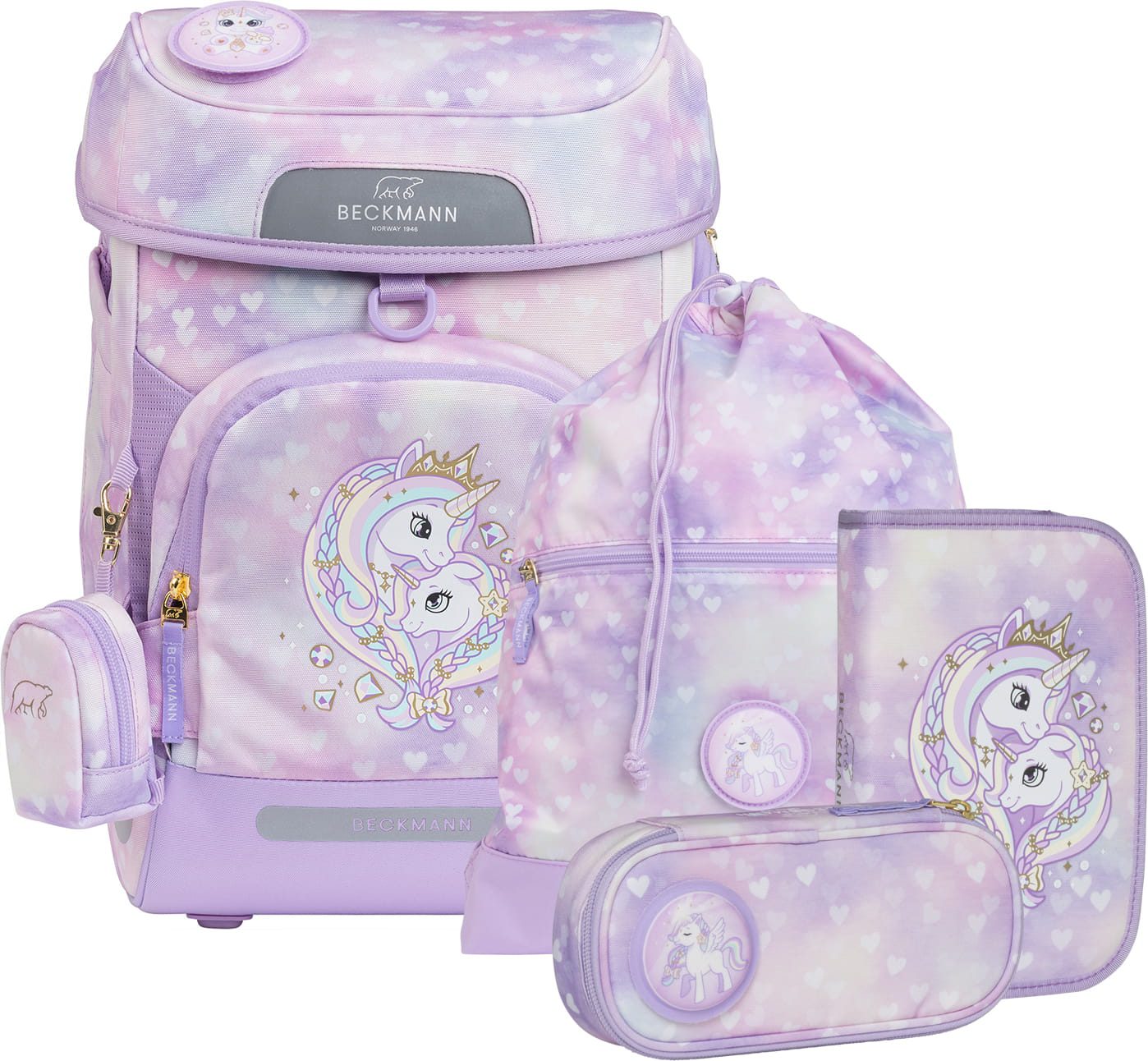 Beckmann plus air unicorn princess purple