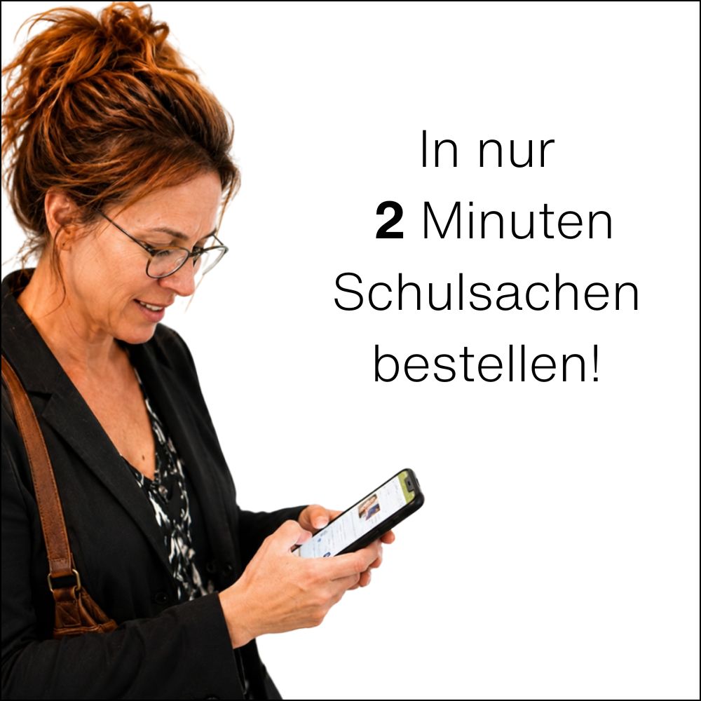 In nur 2 Minuten Schulsachen bestellen