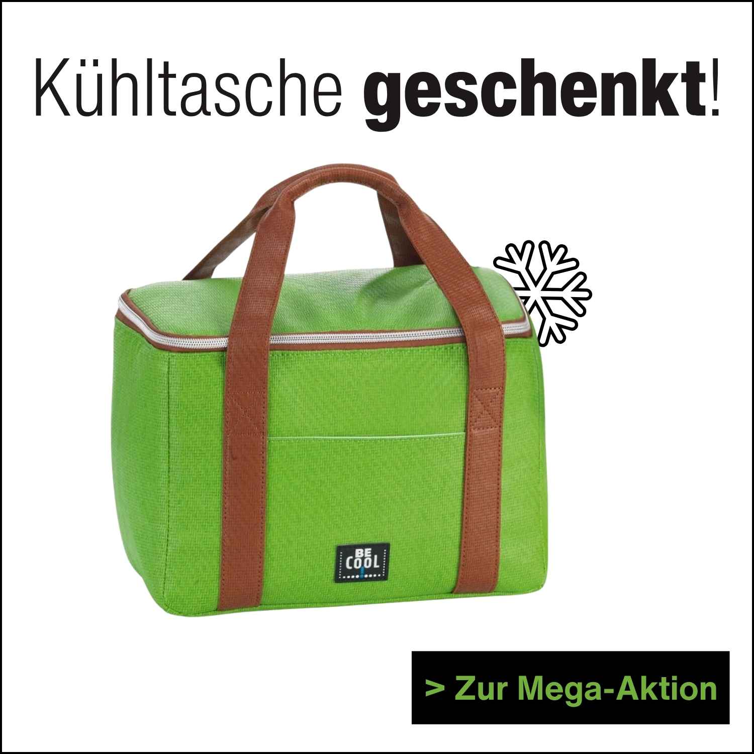 Kühltasche die man beim kauf der Schulsachen bekommt
